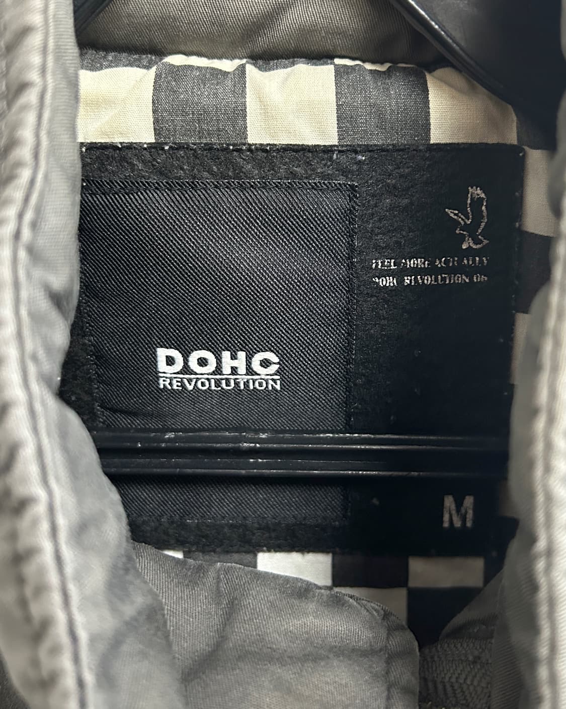 DOHC 도크 빈티지 코튼 블루종 자켓 그레이 상품이미지5