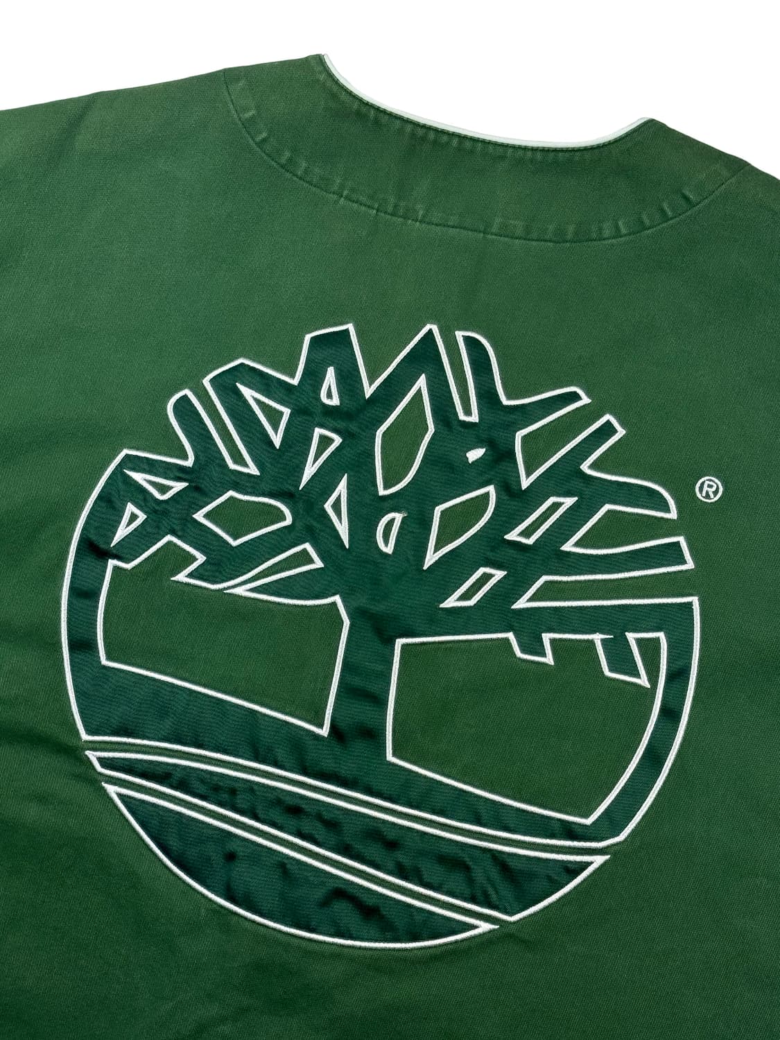 슈프림 x 팀버랜드 베이스볼 저지 그린 상품이미지5