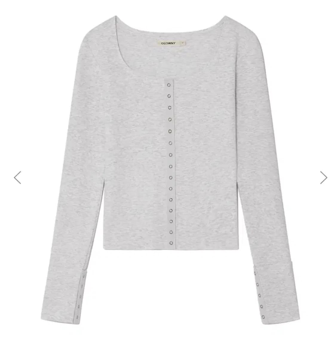 글로니 NU NOSTALGIA LONG SLEEVE 블랙 상품이미지1