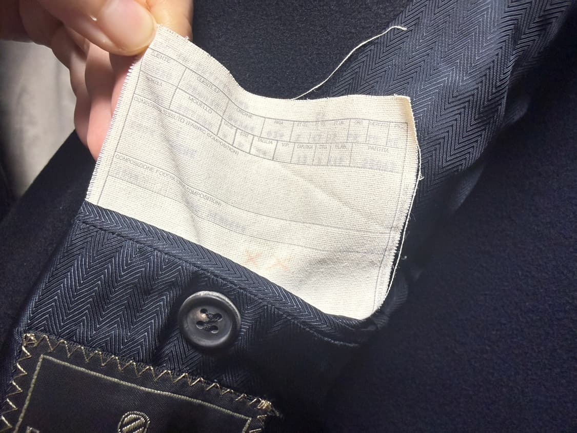 에르메네질도제냐 퓨어캐시미어 더블코트 상품이미지6