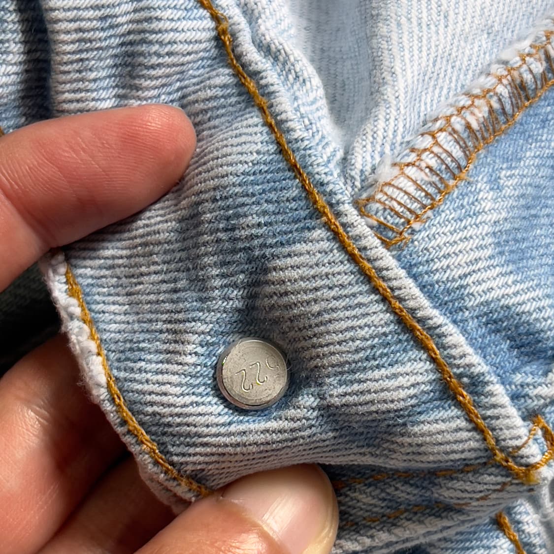 90’s 리바이스 505 오렌지탭 데님팬츠 USA 상품이미지3