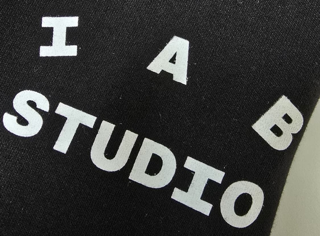 (새상품/L)아이앱 스튜디오 블랙 반팔 상품이미지5