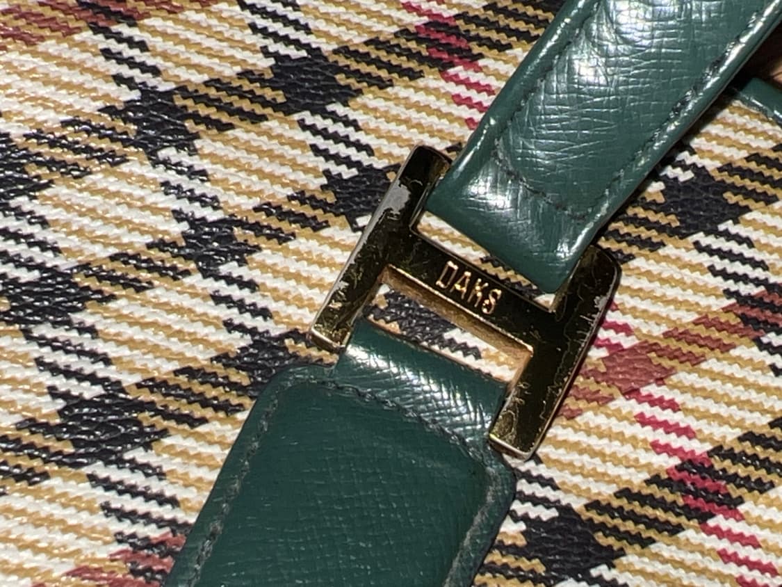 닥스 그린 체크 숄더백 상품이미지5