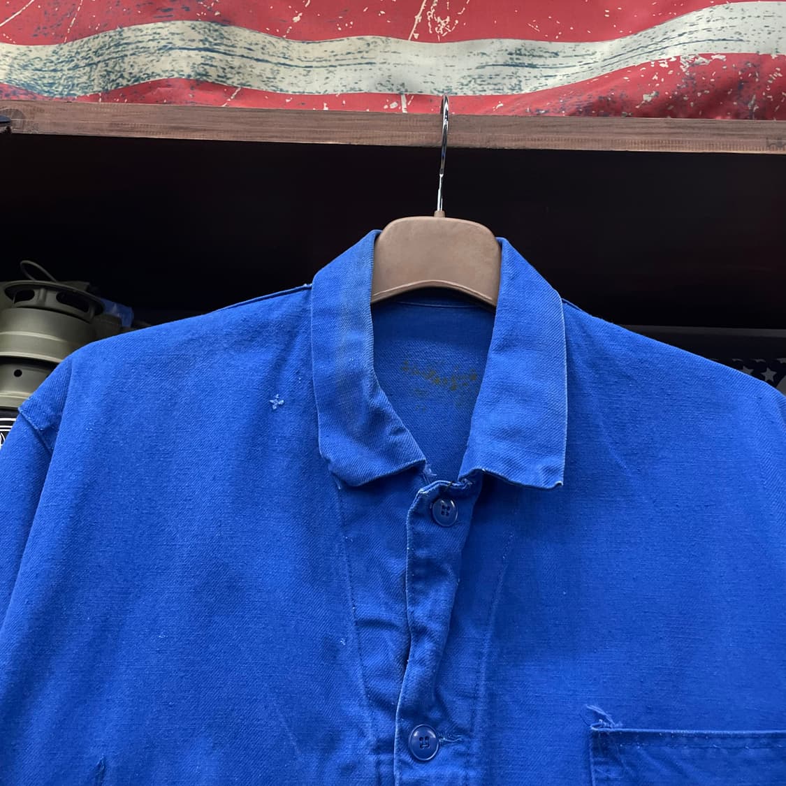 60s-70s 프렌치 워크 자켓 / 빈티지 초어 자켓 워크 웨어 상품이미지3