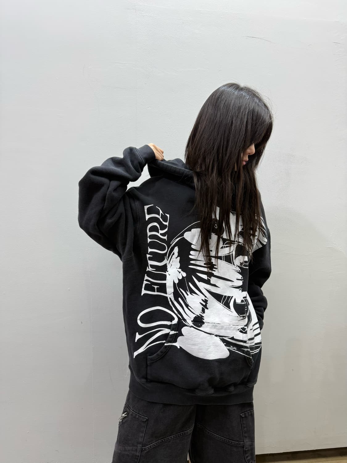 준 이나가와 아니메 아트워크 후드티 상품이미지3