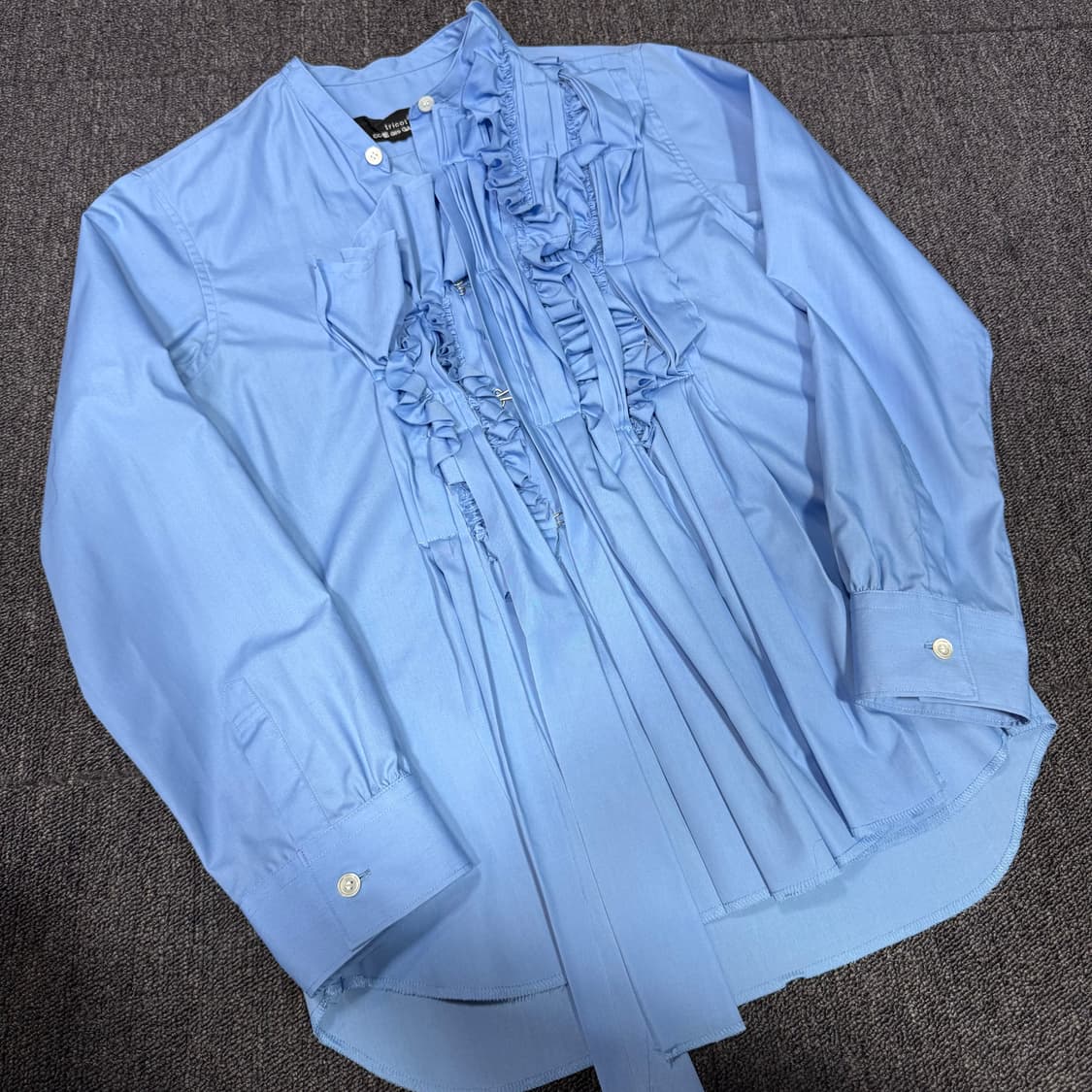 꼼데가르송 트리콧 프릴 셔츠  상품이미지4