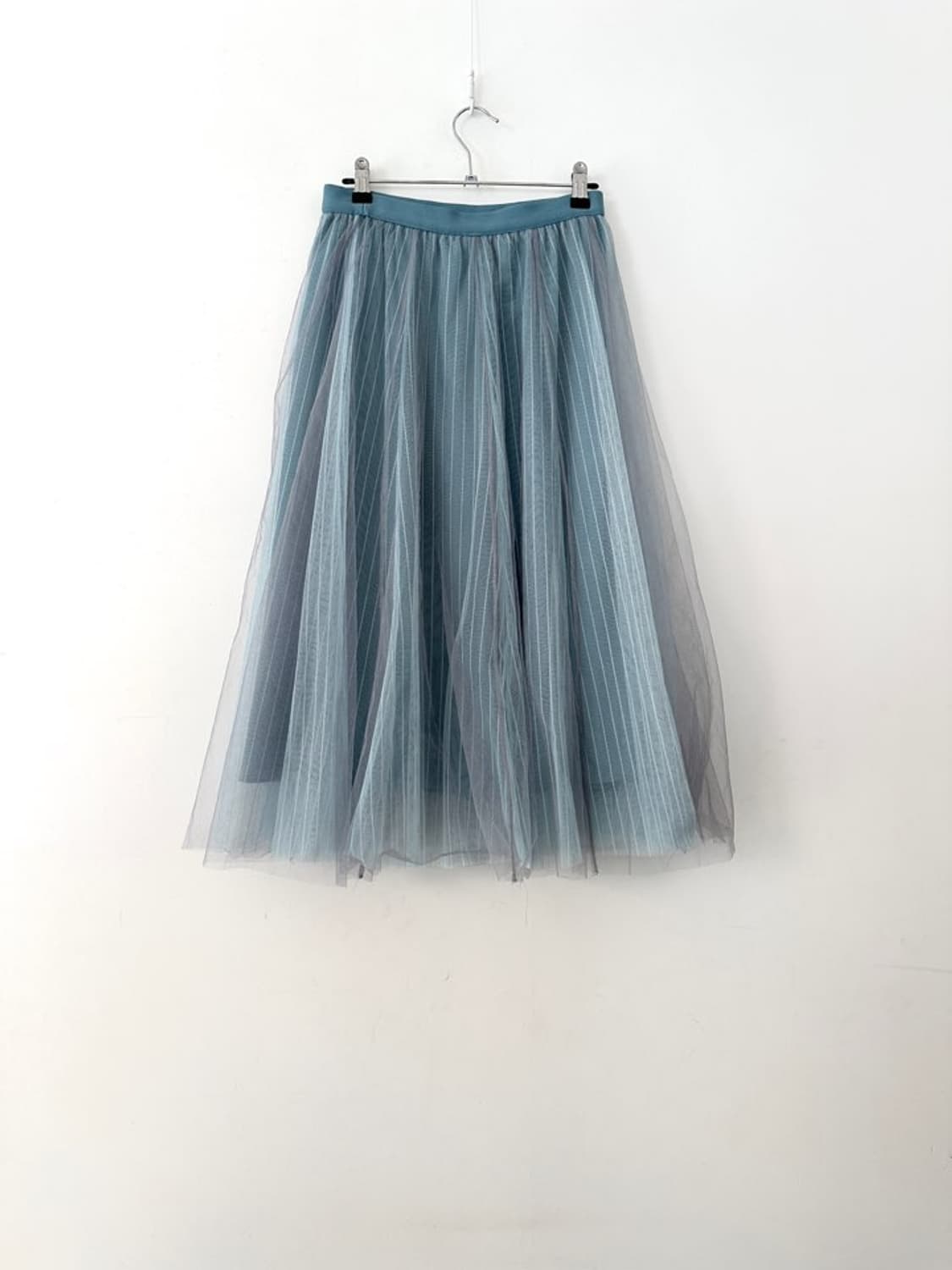 3 layer pannel tulle skirt / mint 상품이미지5