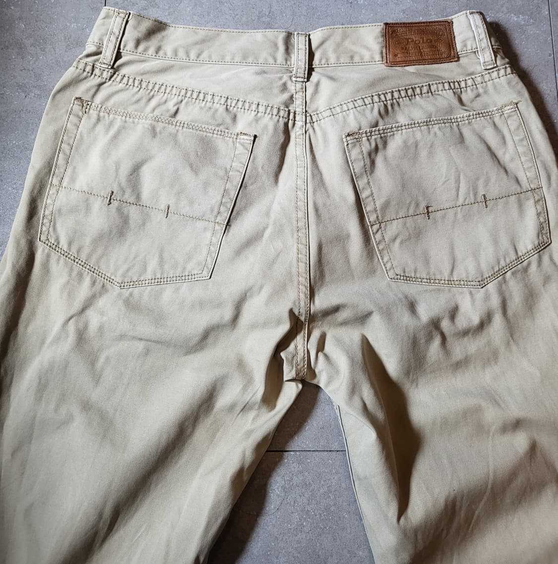 폴로 랄프로렌 남성 베이지 면바지 31/32 상품이미지3