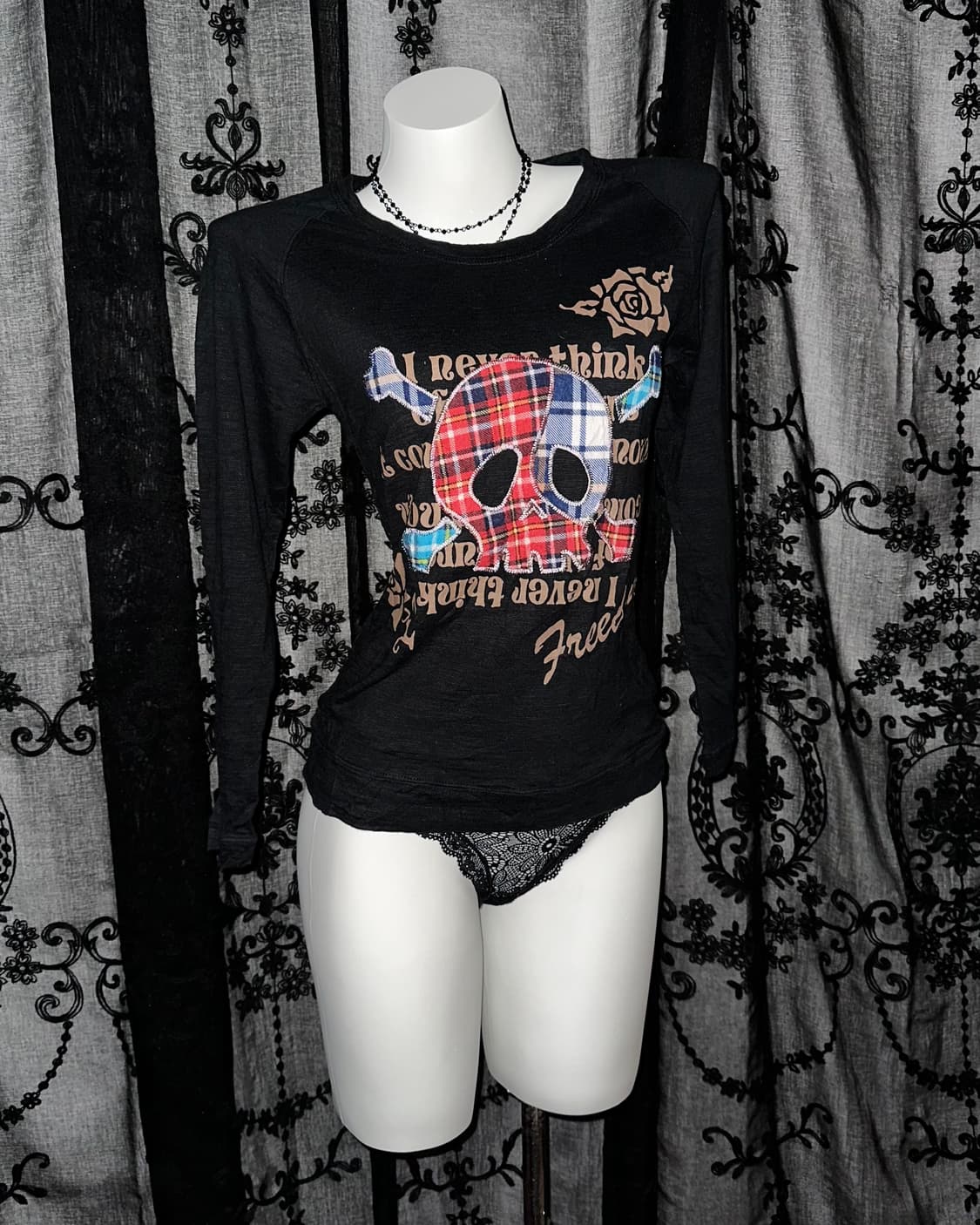 Rock Chic Loose-fit Long-sleeve 상품이미지1