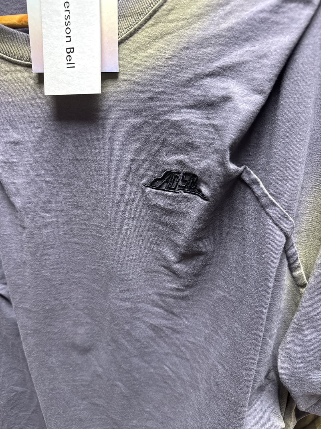 앤더슨벨 초회판 마드로 그라이언트 티셔츠 XL 상품이미지8