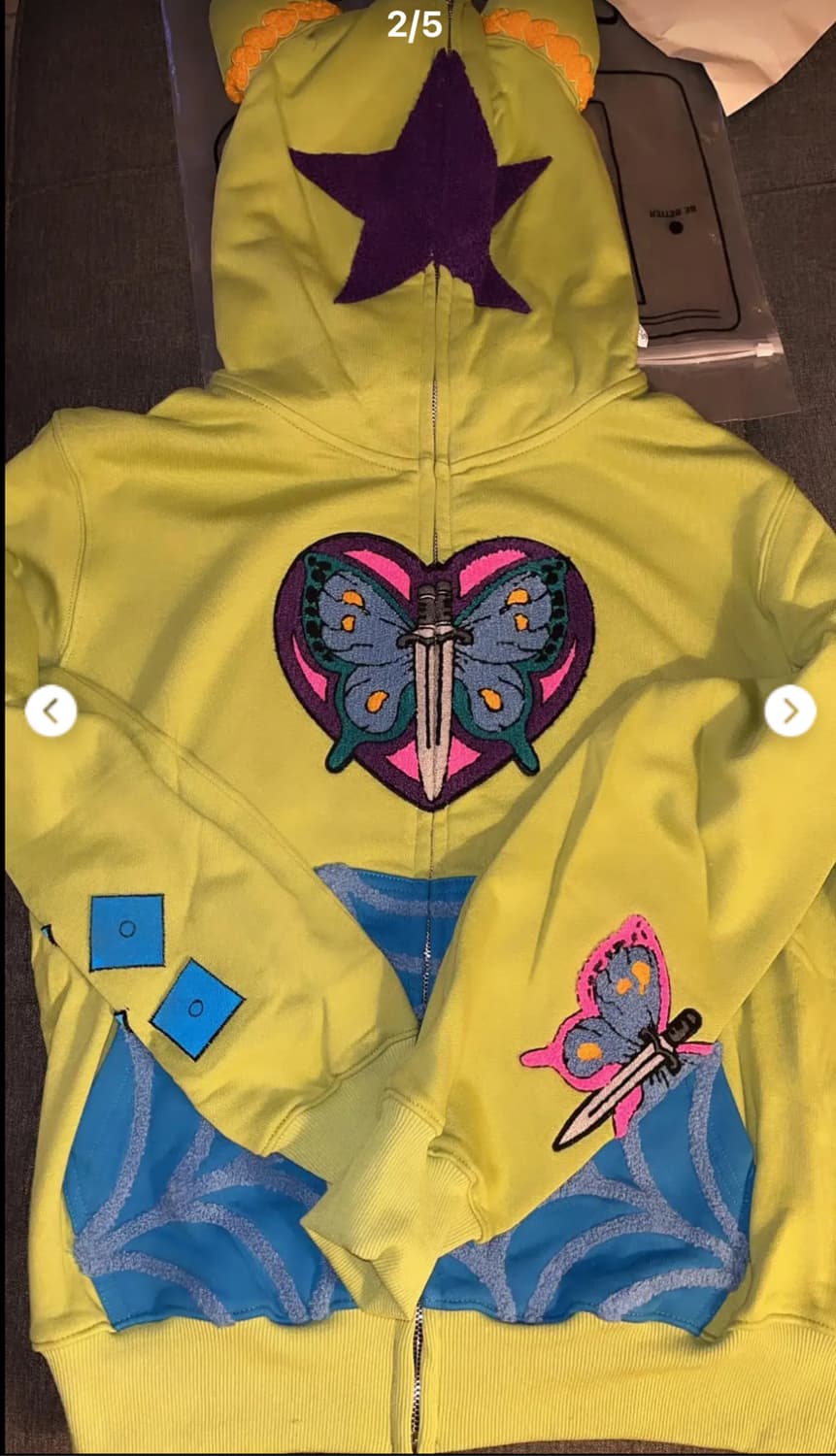 카카지 죠린 죠죠 후드집업 상품이미지1