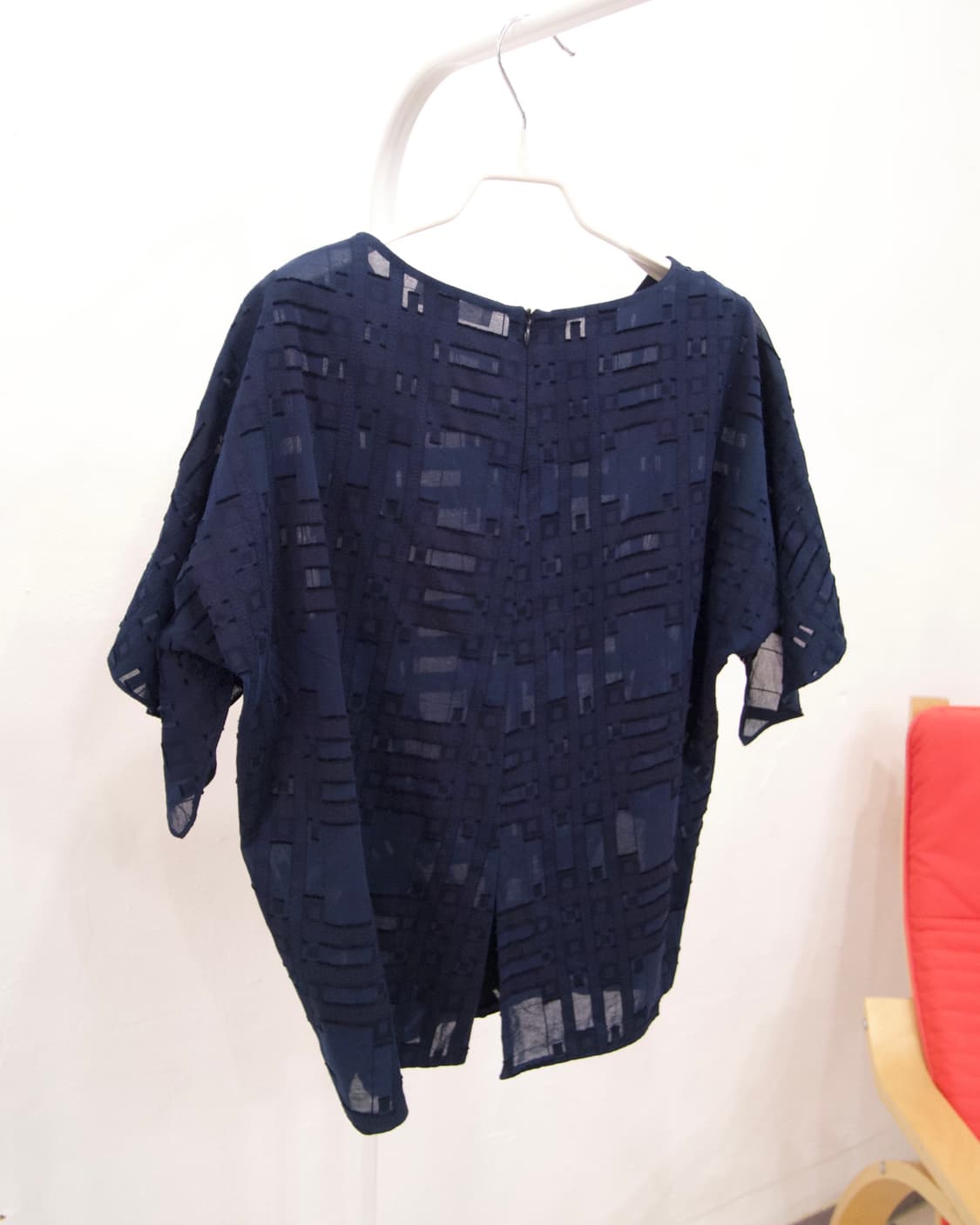 [MICHAA] mixed pattern short sleeve top 상품이미지5