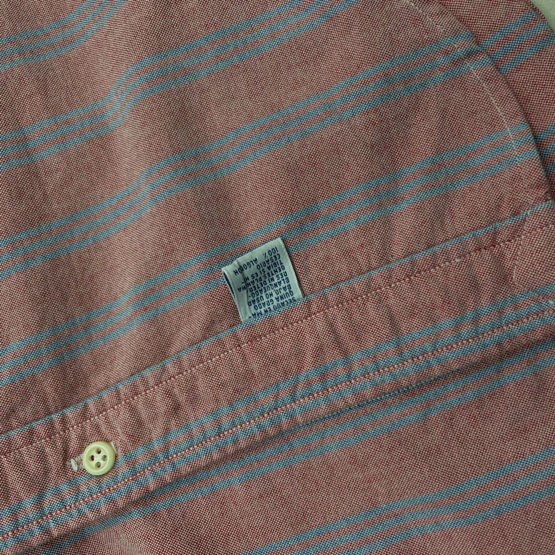 폴로 랄프로렌 옥스포드 소라 단가라 핑크 셔츠 S 상품이미지6