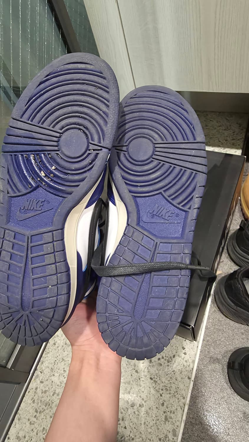 나이키 x 앰부쉬 덩크 하이 딥 로얄 블루 275 상품이미지5