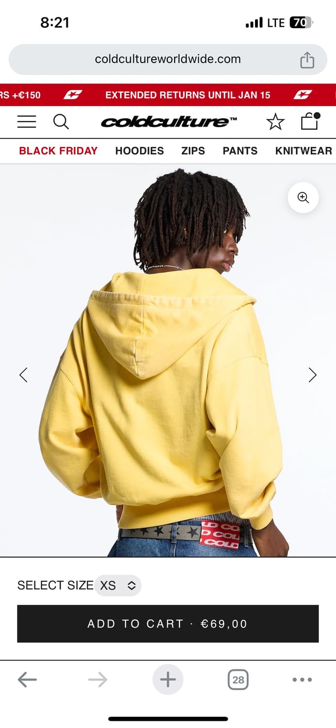 [Cold Culture] 콜드컬쳐 카모 후드집업 팝니다 (미개봉) 상품이미지9