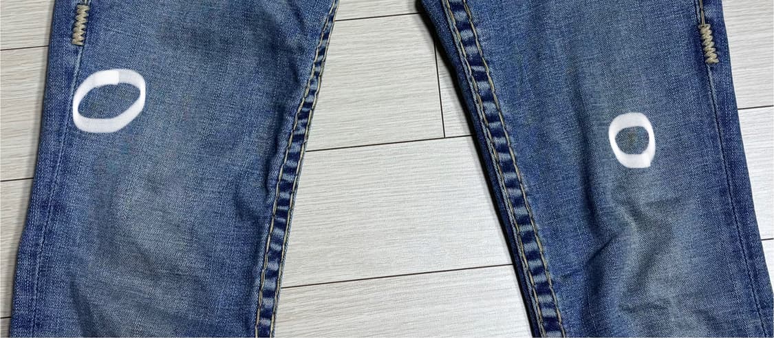 트루릴리전 로우라이즈 스트레이트 팬츠 상품이미지4