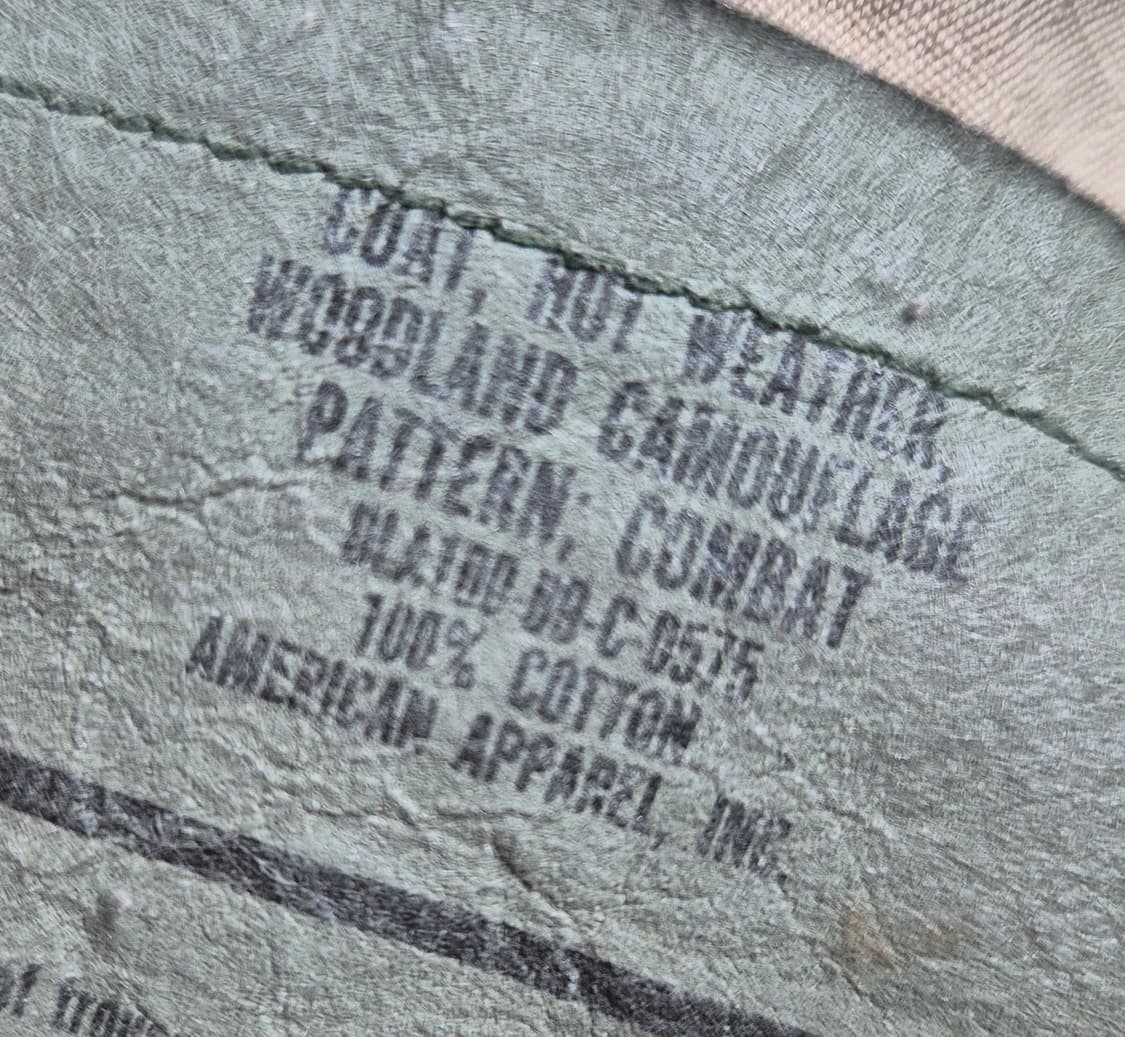 80s 미군 우드랜드 야상-(61) 상품이미지6