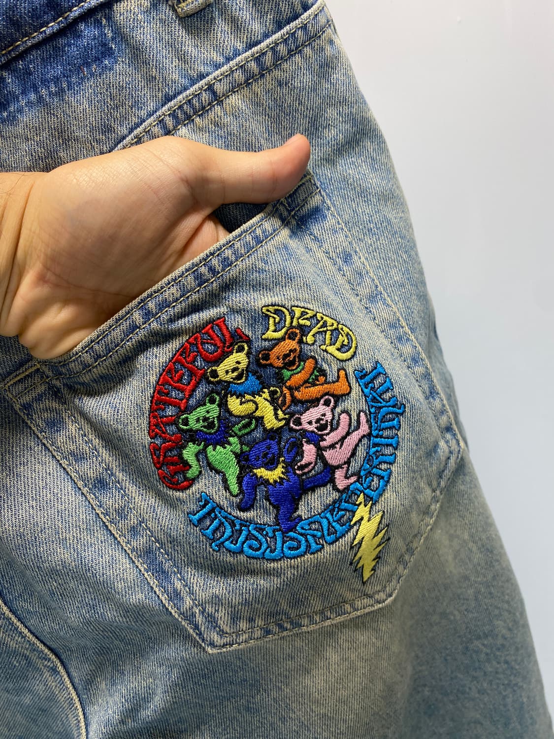 디스이즈네버댓 X 그레이트풀데드 데님 M 상품이미지2