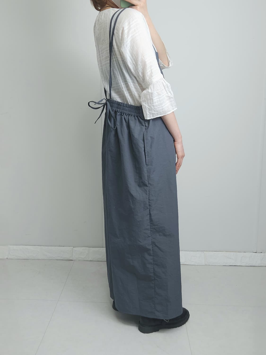 스트랩 와이드 오버롤 상품이미지4