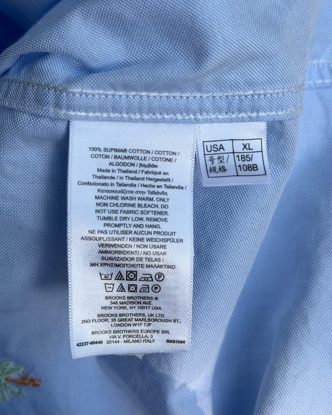 Brooks Brothers embroidered shirt 상품이미지8