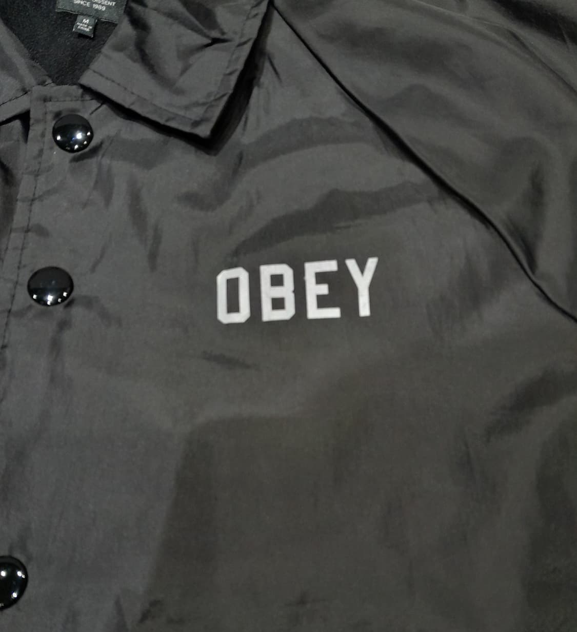 💥오베이 코치자켓 블랙 (M)
 상품이미지6