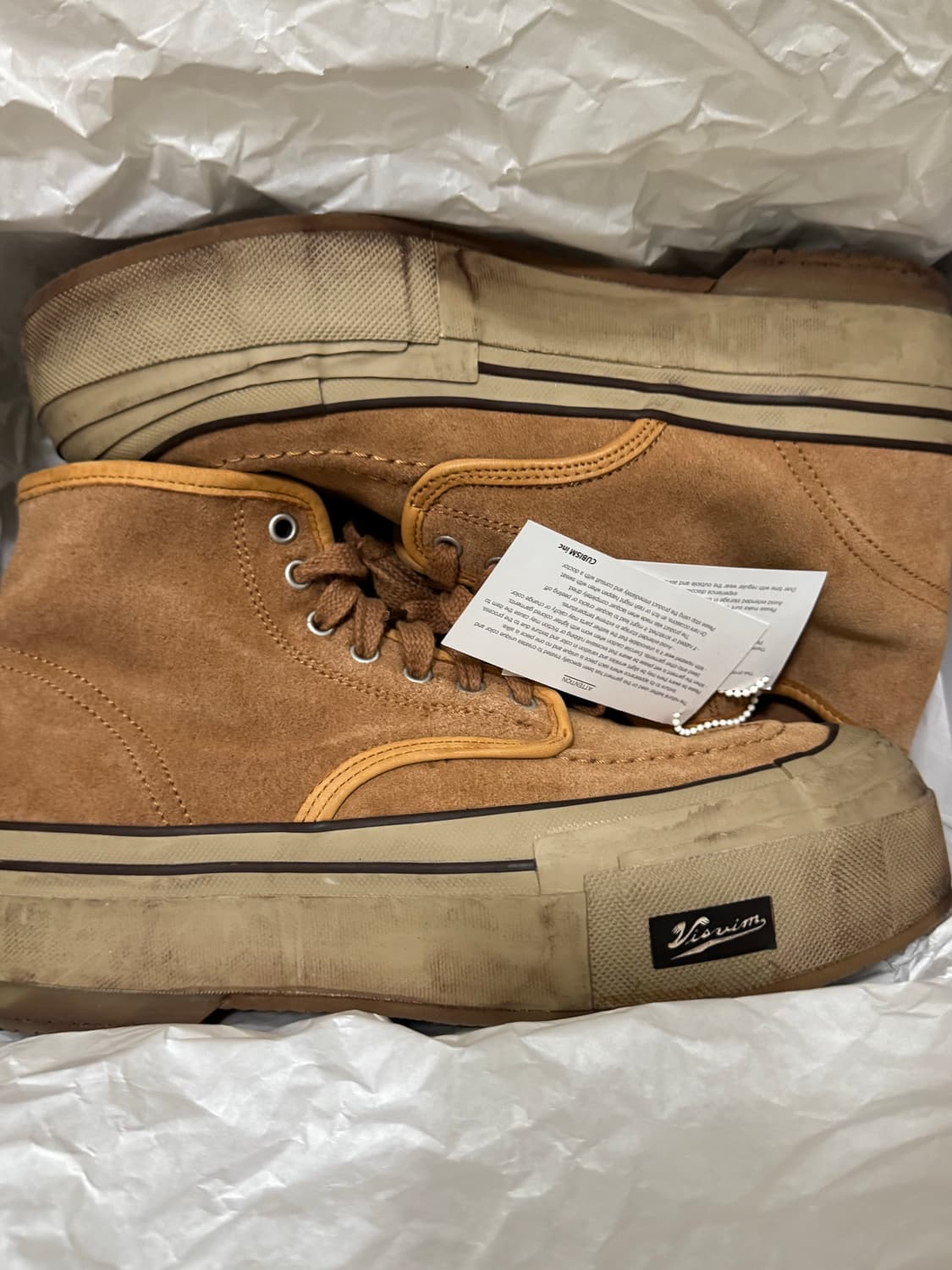 Visvim 비즈빔 리스캄 지패턴 브라운 상품이미지4