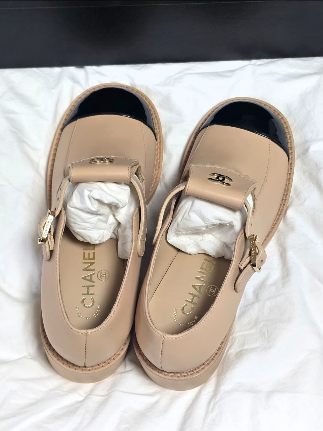 [EU39] 샤넬 마크다운 버클 메리제인 로퍼 새제품 상품이미지6