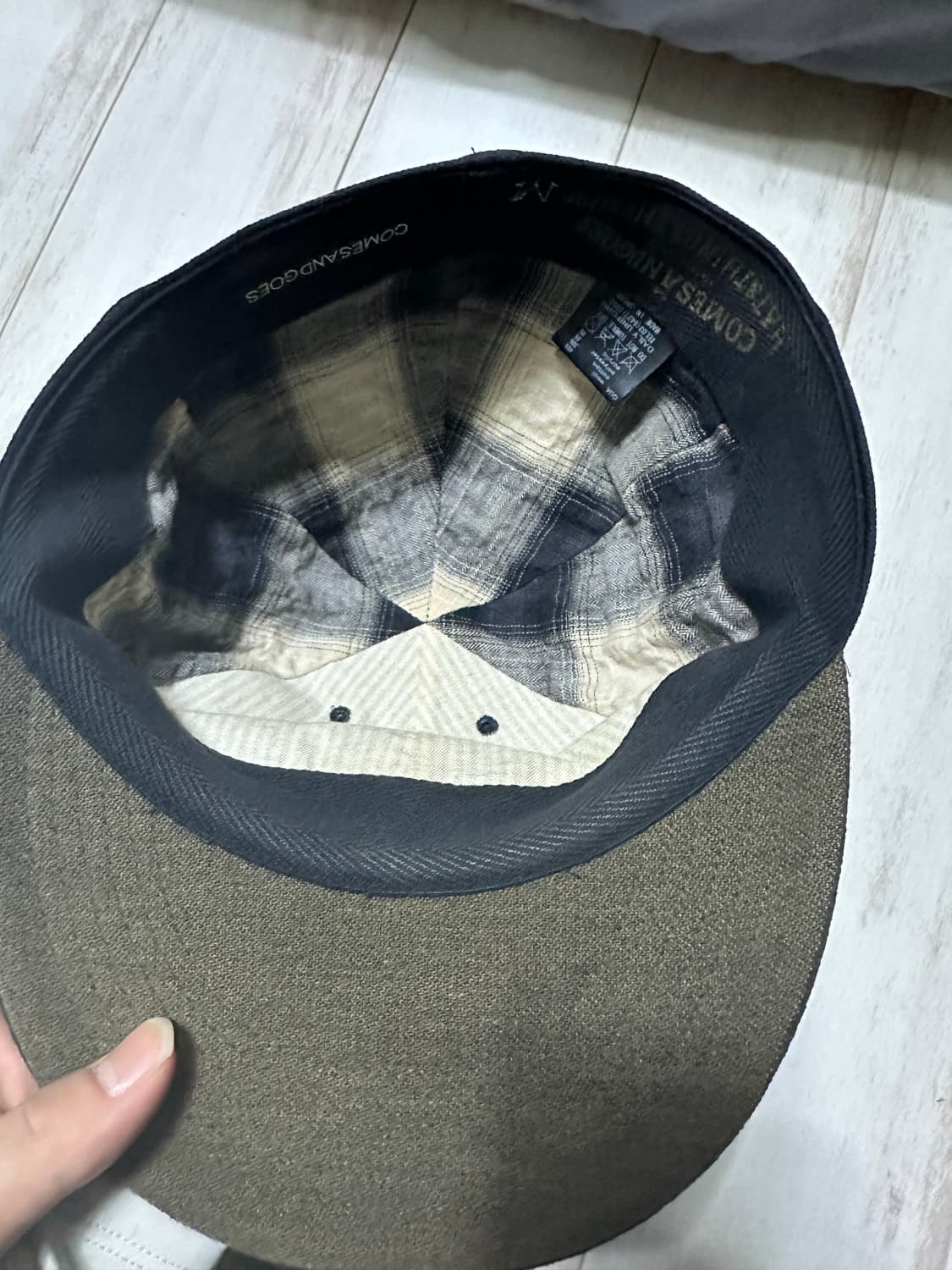 꼼데가르송 모자 핀터레스트 맛 상품이미지3