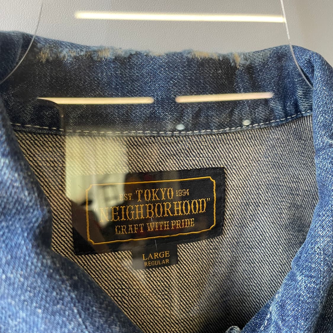 네이버후드 레일로드 데님 초어자켓 상품이미지7