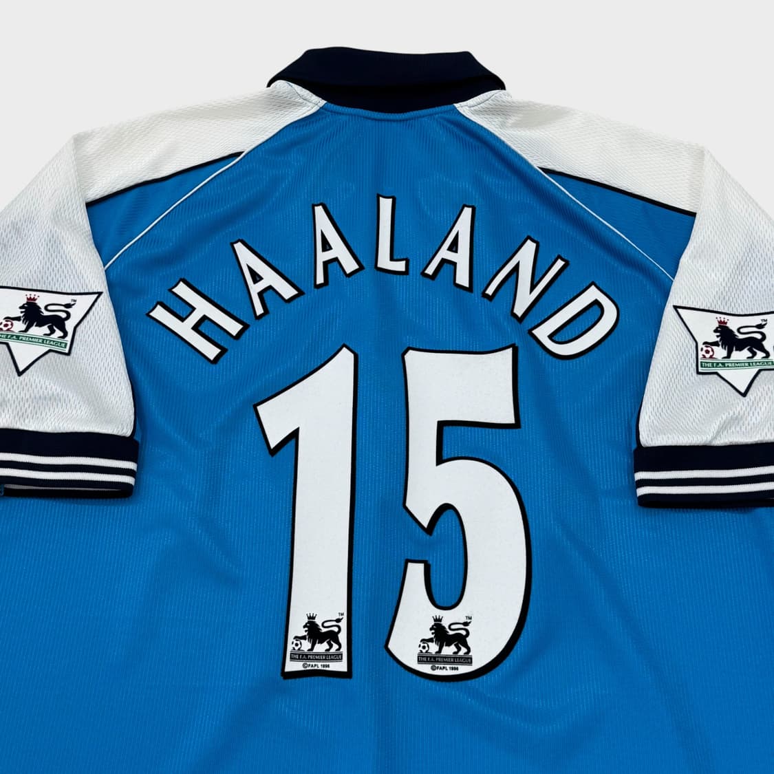 99-01 맨체스터 시티 홈 No.15 알프잉에 홀란 상품이미지7