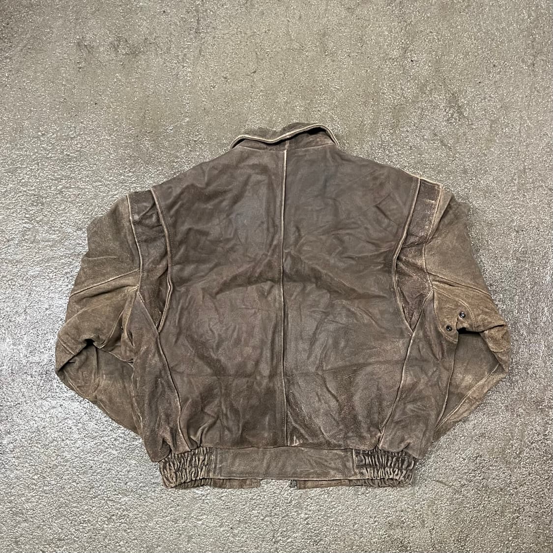 윌슨 레더 스웨이드 봄버 자켓 (105-110) 상품이미지3