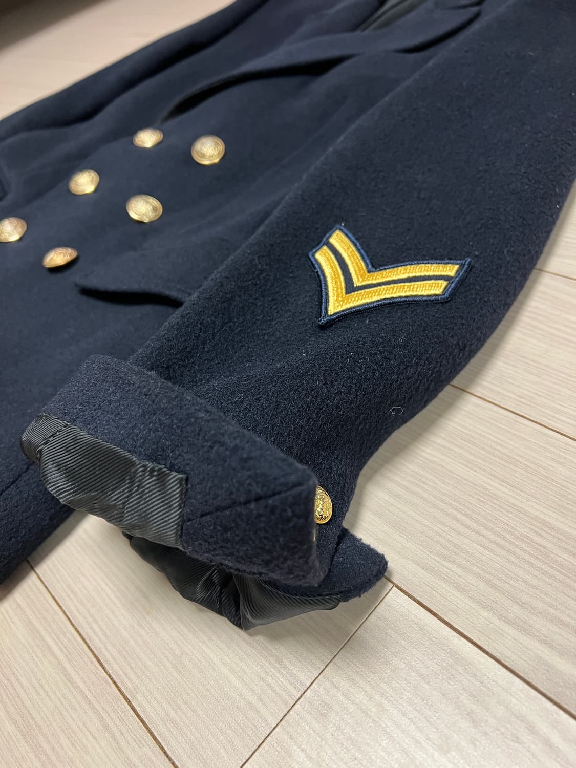 퓨에르옴므 듀드나인 프리미엄 울 더블 브레스트 자켓 네이비 / 46 상품이미지6