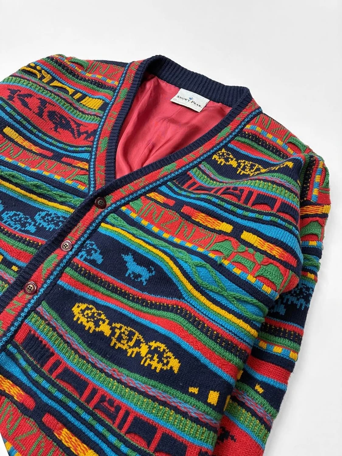 스노위피크 90s 울 케이블 패턴 니트 가디건 PN5100 상품이미지2