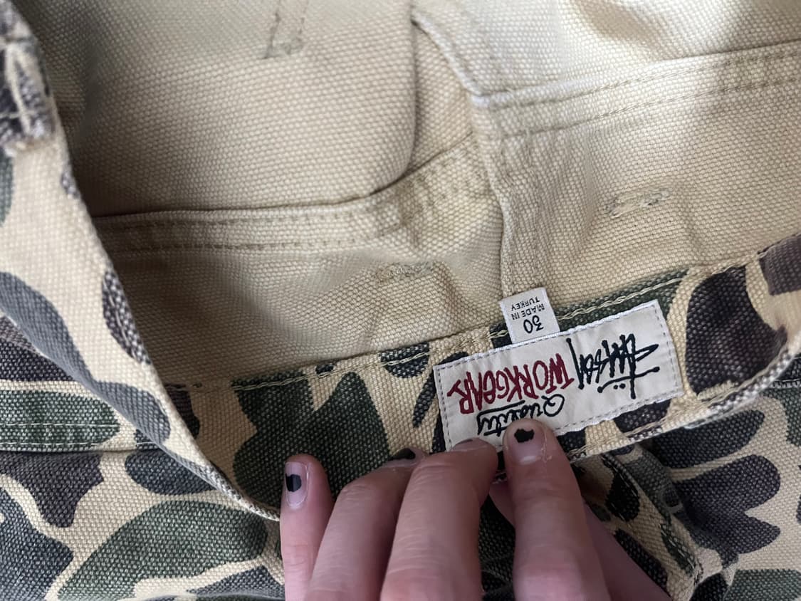 (30) 스투시 카모 워크팬츠 상품이미지6