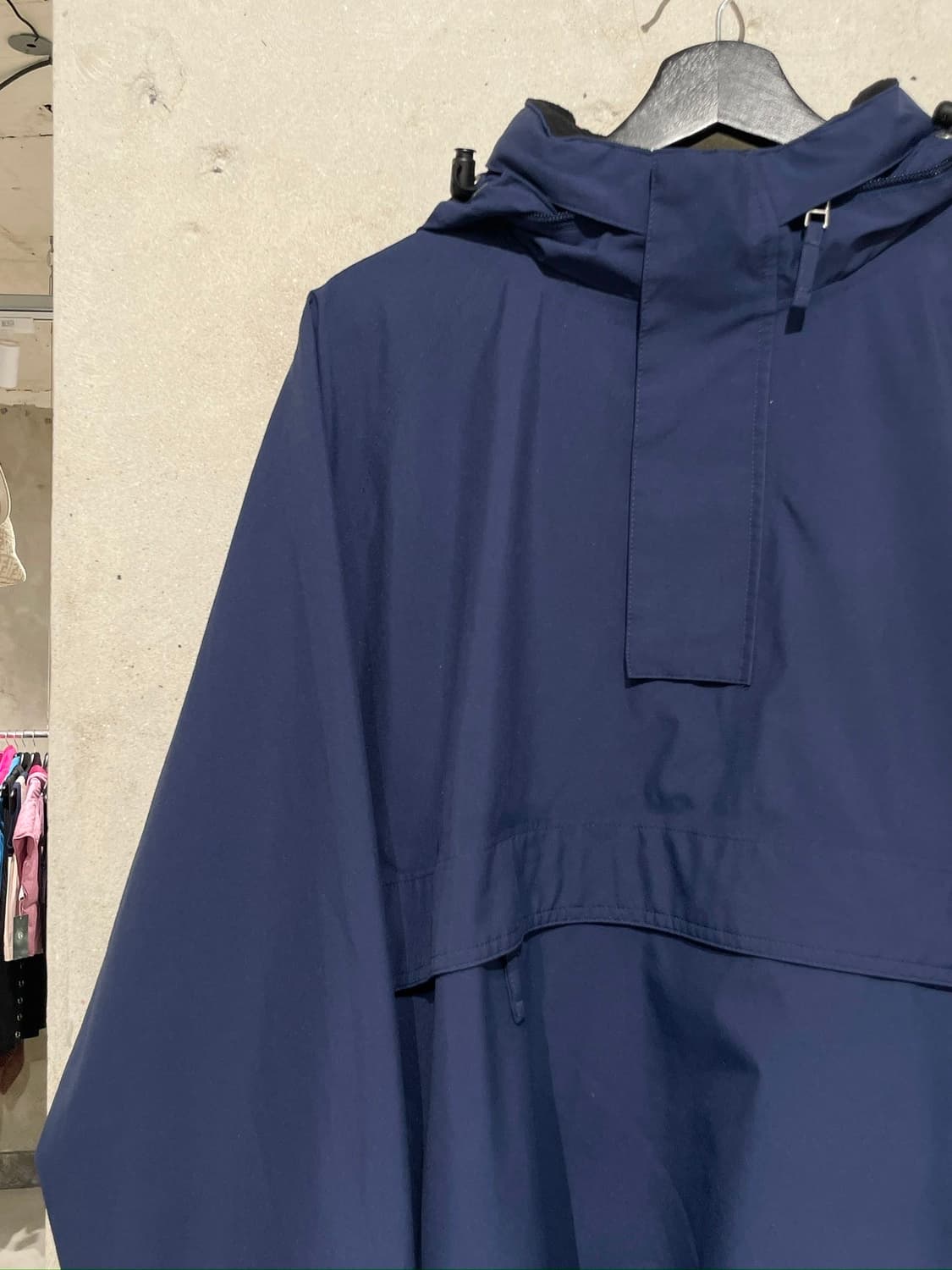 버버리 골프 네이비 하프 집업 고어텍스 윈드 브레이커 상품이미지2