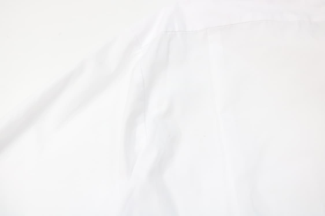 Courreges 쿠레주 빈티지 미니멀 화이트 드레스 셔츠 상품이미지8