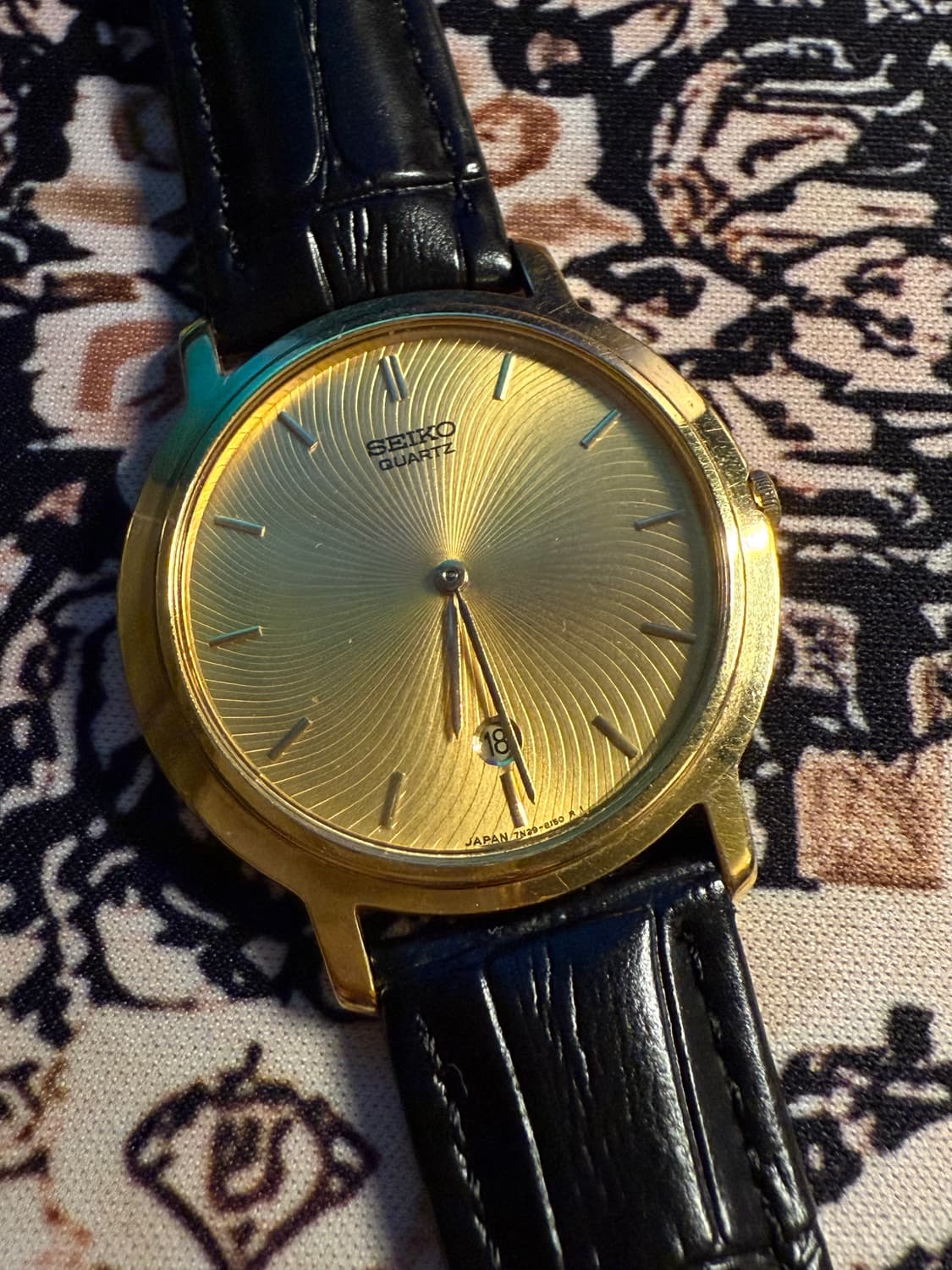 Seiko 빈티지 쿼츠 시계 상품이미지2