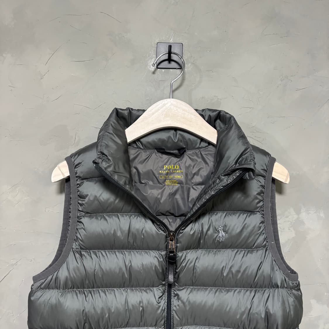 폴로 랄프로렌 덕다운 패딩조끼 그레이 상품이미지2