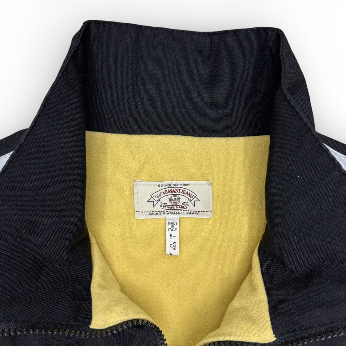90's 아르마니 진스 리플렉티브 자켓 상품이미지5