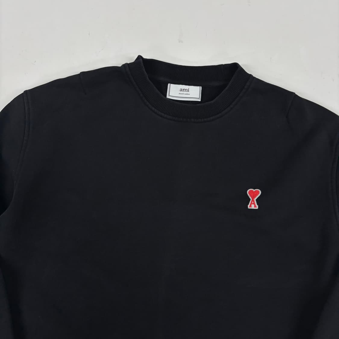 AMI 아미 스몰하트 맨투맨 상품이미지4