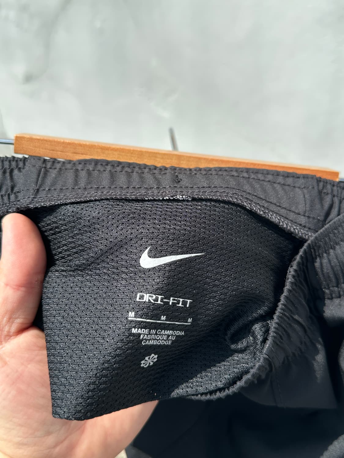 [M] 나이키 블랙 러닝 트레이닝 팬츠 상품이미지3