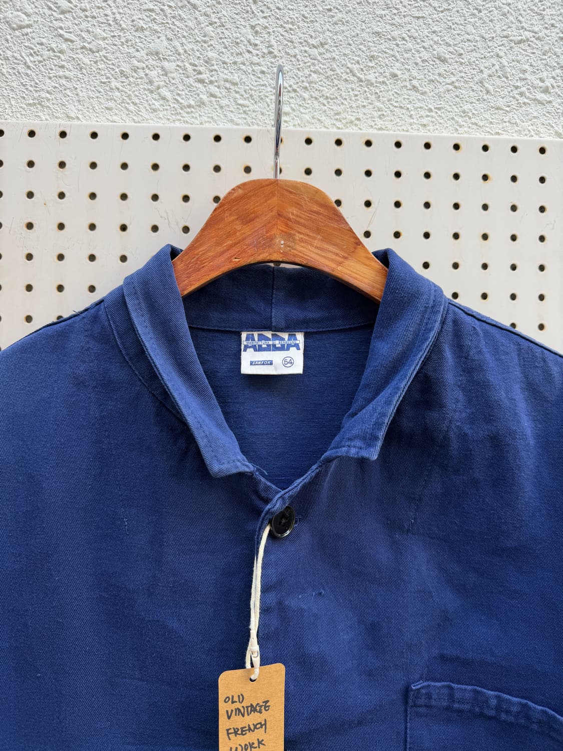 OLD EURO ADDA NAVY BLUE EUROPEAN 프렌치워크자켓 상품이미지7