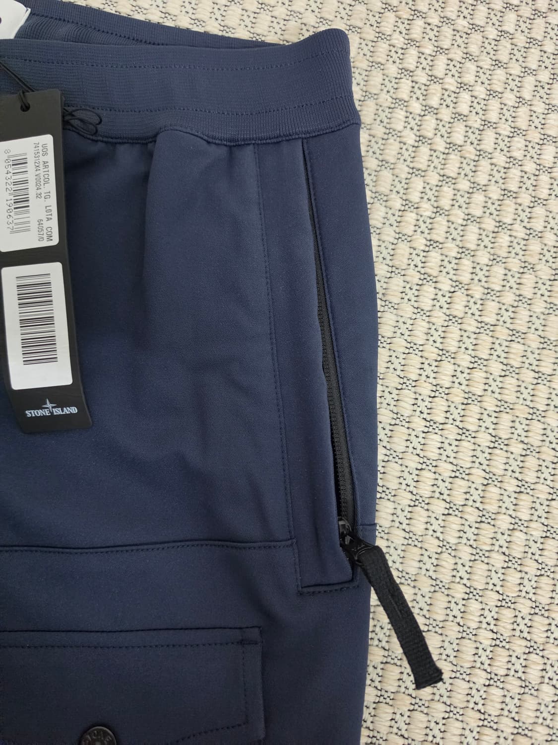 21SS 스톤 아일랜드 마리나 카고 네이비 팬츠 상품이미지6