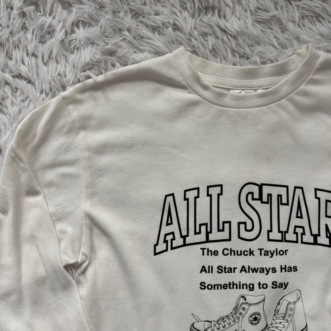 CONVERSE 일본빈티지 긴팔 컨버스긴팔 빈티지긴팔 올스타 긴팔티 상품이미지1