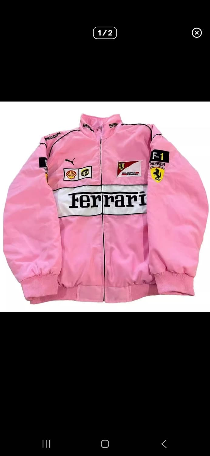 페라리 F-1 자켓 핑크 XL 상품이미지3