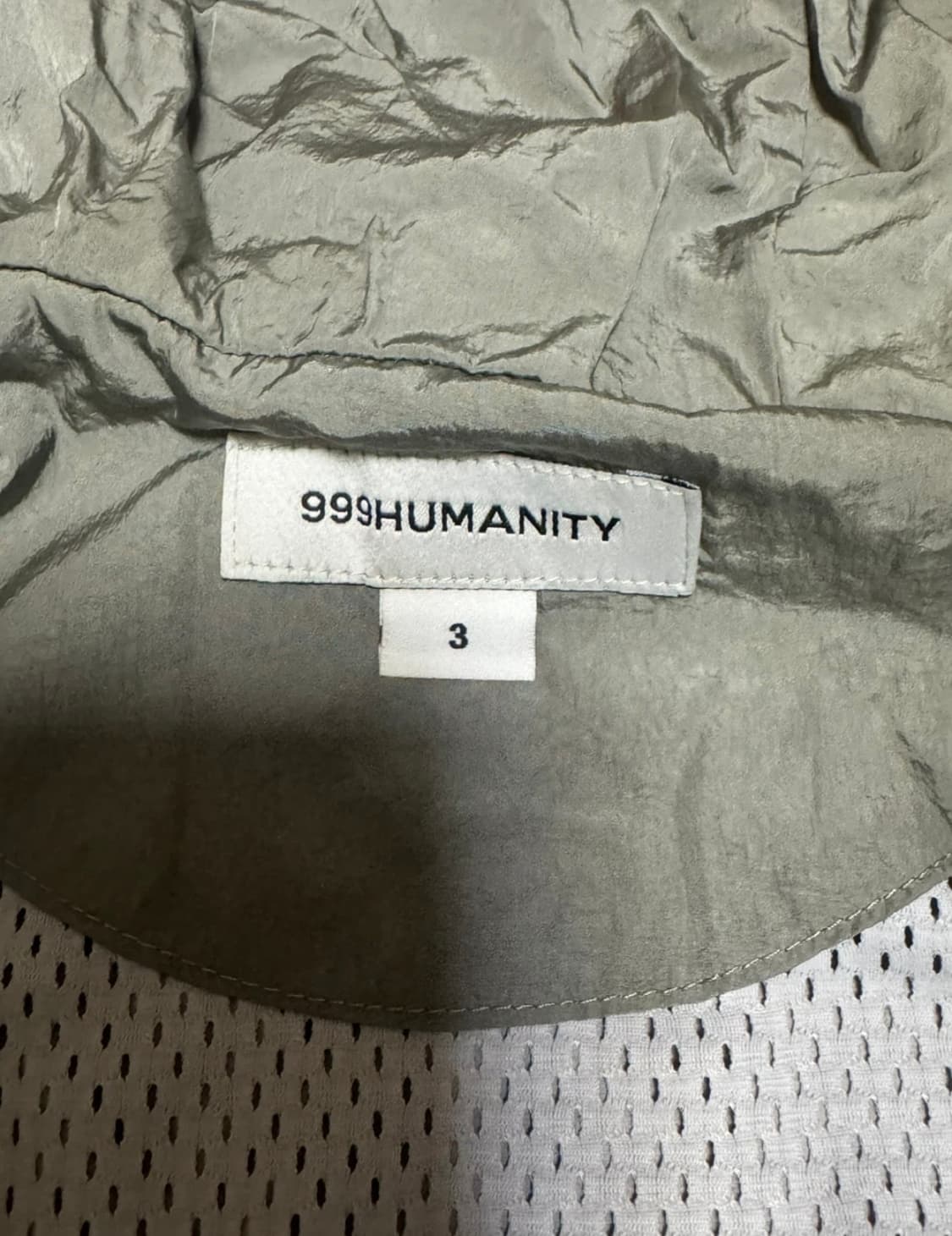 999HUMANITY 라이트 후드 자켓 회색 3 상품이미지2