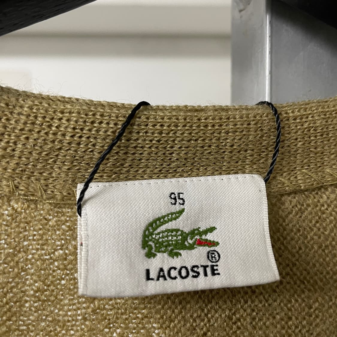 라코스테 베이지 가디건 95 상품이미지5