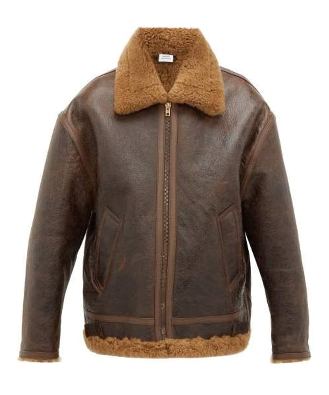 [xs] 베트멍 뎀나시절 아나키 shearling 자켓 브라운 상품이미지1