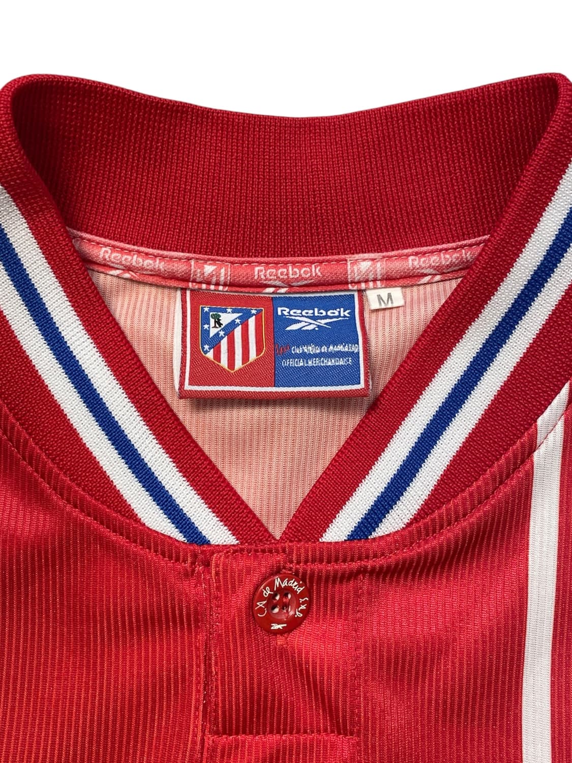 Atletico Madrid 1999-2000 리복 반팔 져지  상품이미지5