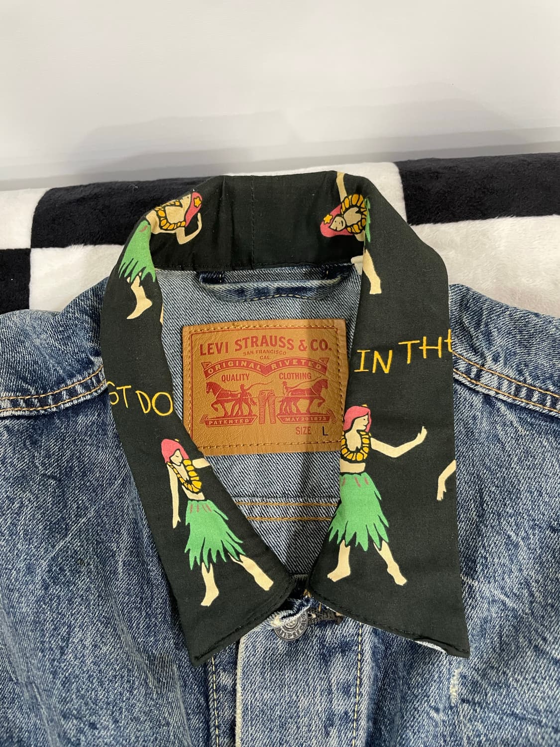 Levi's 리바이스 리워크 하와이안 카라 데님 자켓 (L) 상품이미지2